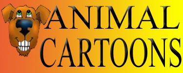 Buttons cartoons horizontal animal